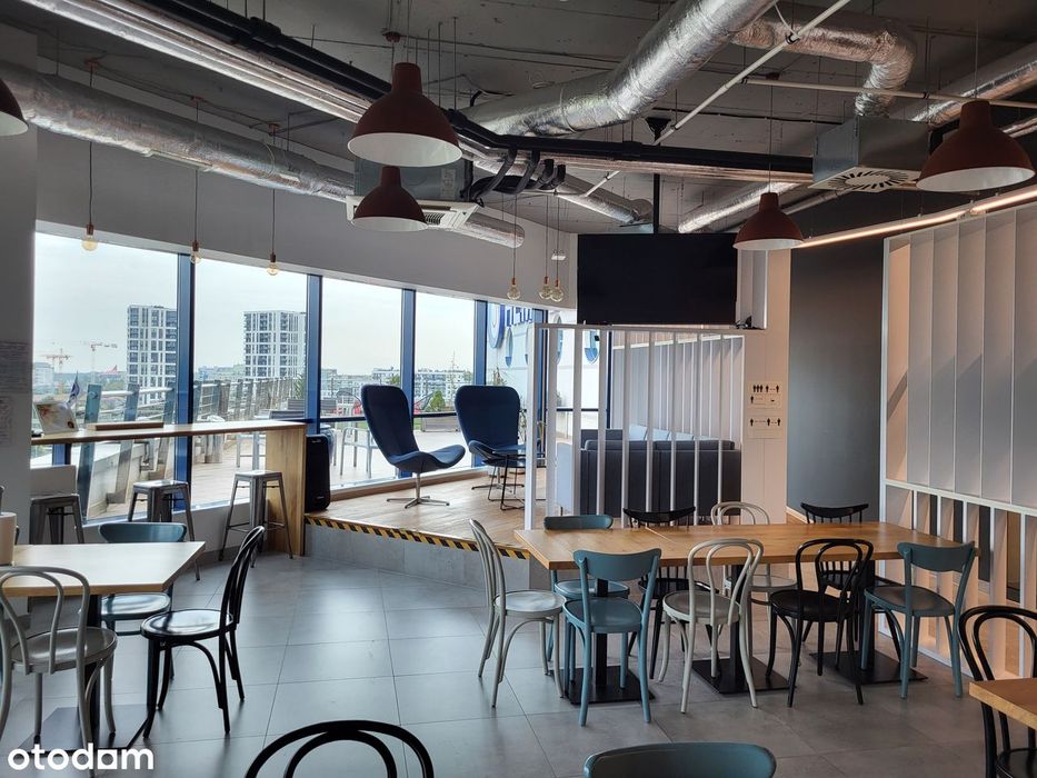 Biuro z tarasem na dachu na sprzedaż - 1173 m2 przy ul. Szymanowskiego