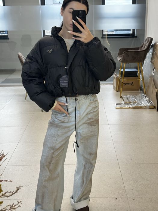 Куртка пуховик Prad 2в1 (зємні рукава)S,L ,жіноча