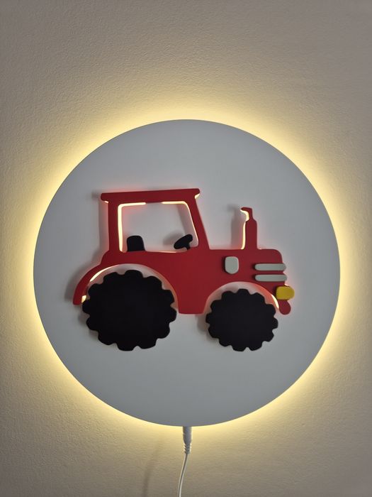 Lampka LED traktor