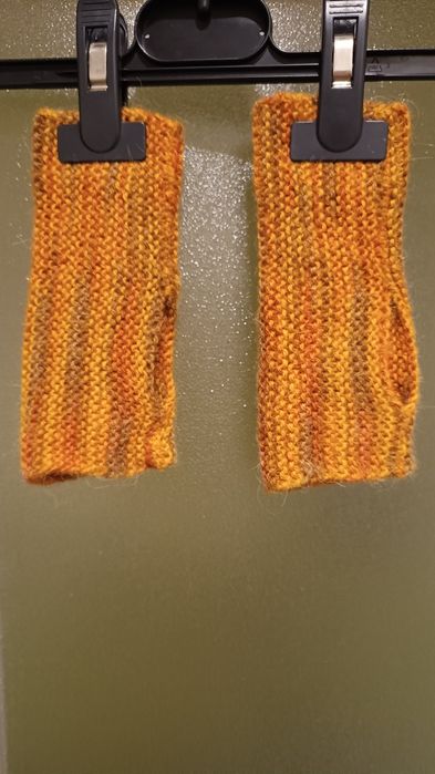 NOWE  Handmade  Damskie ocieplacze wełniane na dłonie i nadgarski, S-L