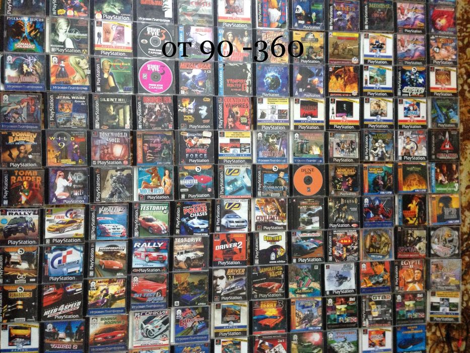 ігри диски для Sony Playstation 1 One Лот