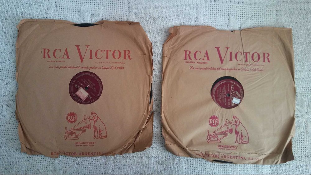 Stare płyty szelakowe