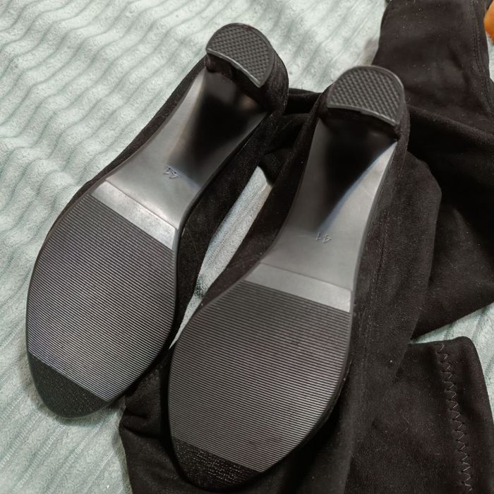 Сапоги чулки, ботфорты 40 р., чоботи панчохи, ботфорти замшеві