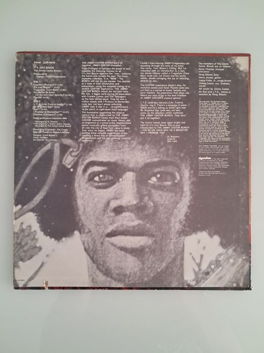 The Jimmy Castor Bunch - It's Just Begun LP Winyl