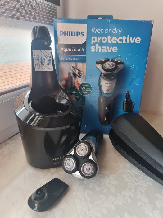 Електробритва Phillips aqua touch s 5400/26 чорна