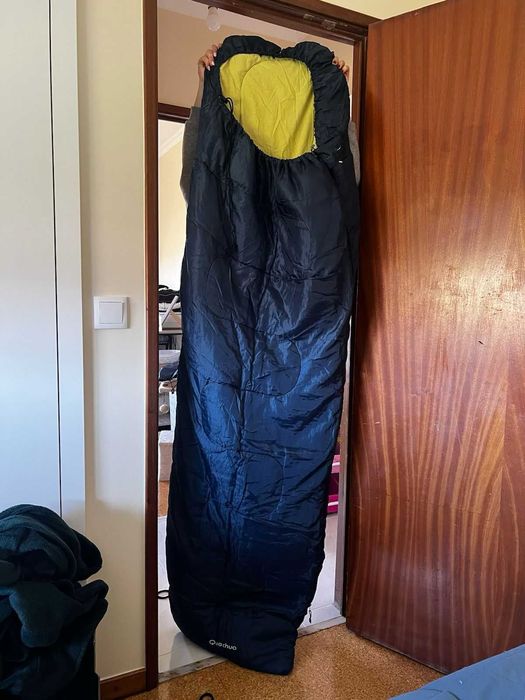 Saco-cama Quechua Camping Conforto 9ºC / Limite 5ºC - Como Novo