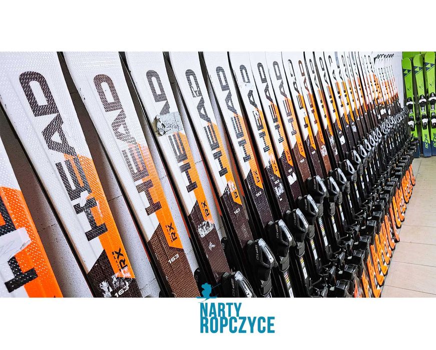 NartyRopczyce HEAD Narty 163 RX SHAPE PAKIET