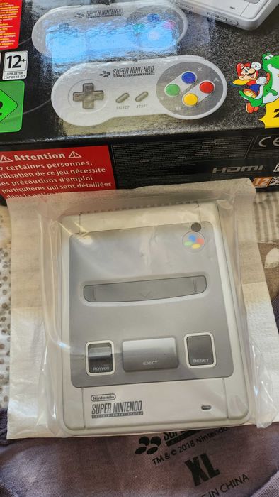 SUPER NINTENDO MINI como nova com fatura