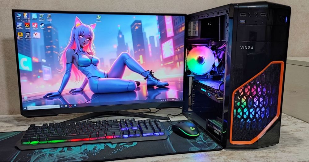 Игровой пк і5 GTX1060 gtaV cs2 wot dota fortnite pubg rust
