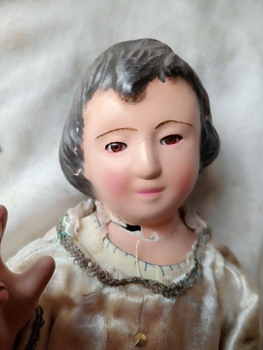 Menino Jesus em cerâmica
