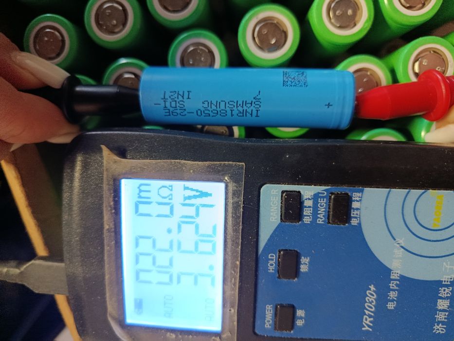 Акмулятори 18650 Samsung 29e,7серії, Li-Ion 2700mAh 8 амр
