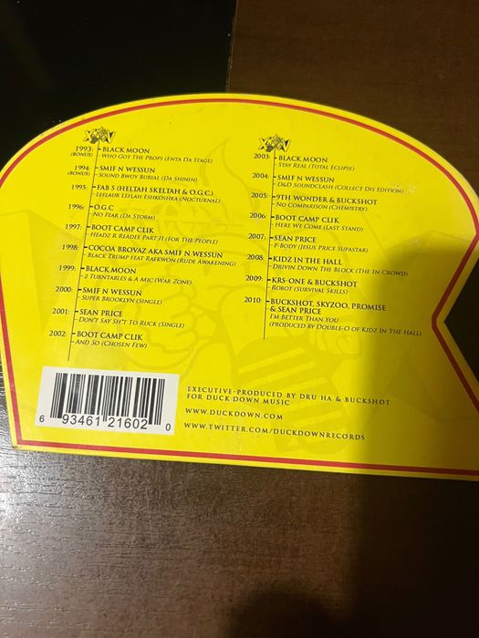 Duck Down cd rap hip hop