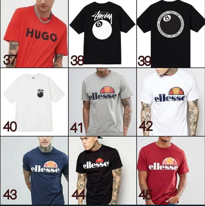 ВСІ БРЕНДИ‼️ Преміум унісекс футболки Bape, Stussy, Trapstar / XS-3XL