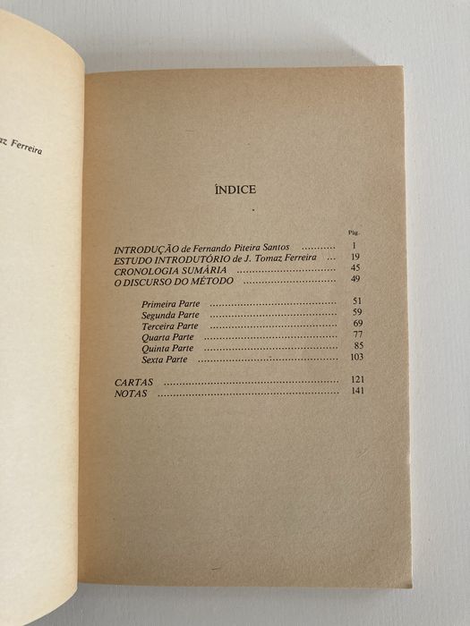 Livro Discurso do Método, de Descartes64750563001475124