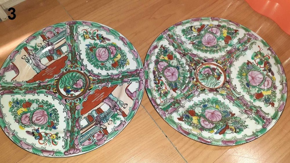 Várias porcelana antiga made in China e Macau