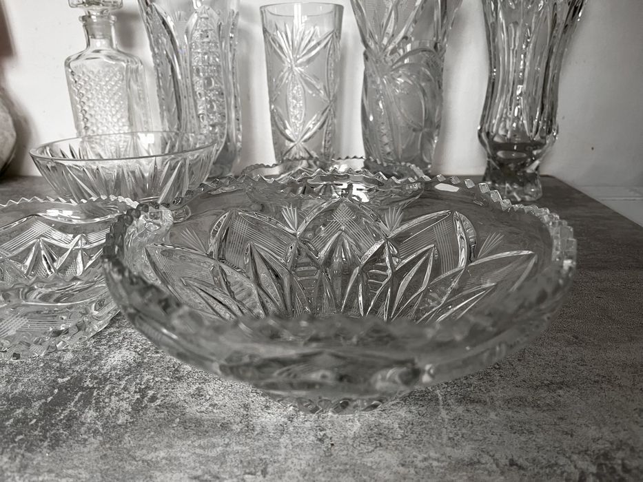 Хрусталь піалка для фруктів