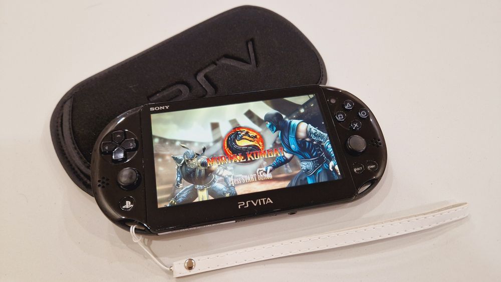 Сони пс вита слим 64гиг 65игр +чехол!