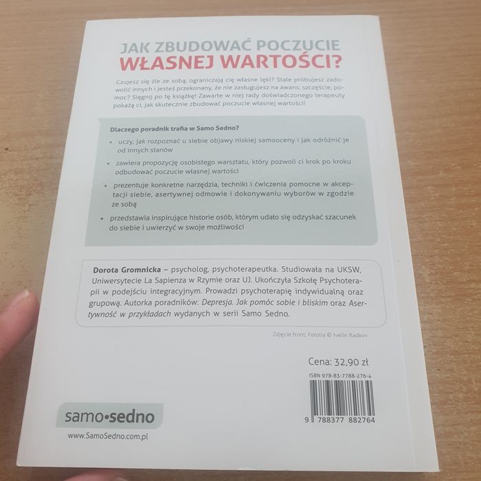 Jak zbudować poczucie własnej wartości Dorota Gromnicka