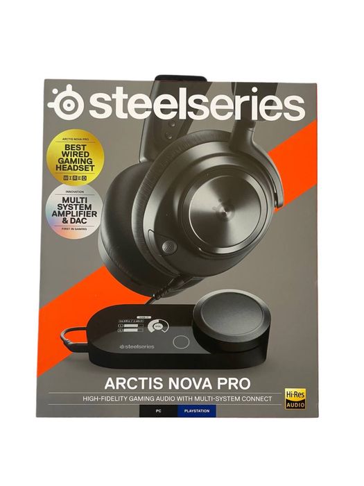 SteelSeries Arctis Nova Pro – słuchawki, nowe, fabrycznie zapakowane