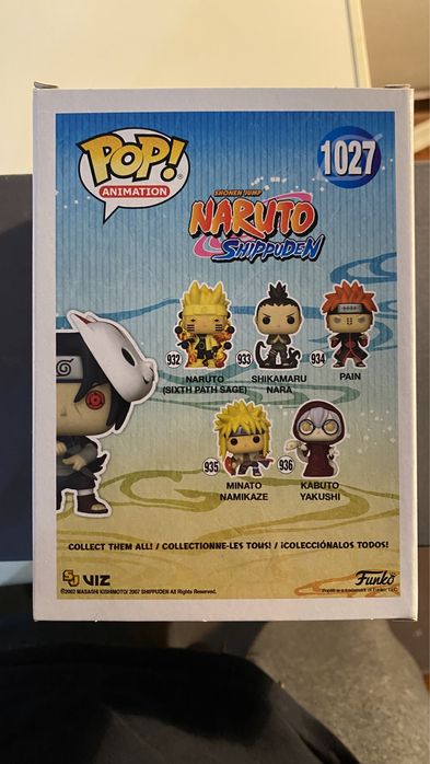 Funko pop naruto boruto itachi anbu 1027 special edition