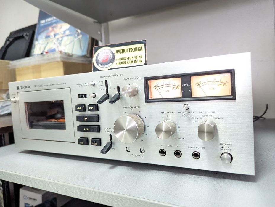 ТОП Technics RS-676USD. Stereo Cassette Deck. Вес 11 кг. JAPAN