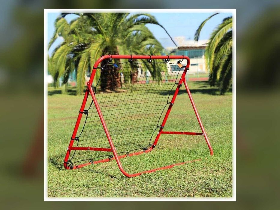 Bramka treningowa piłkarska Bouncer 100x100 cm ze stojakiem