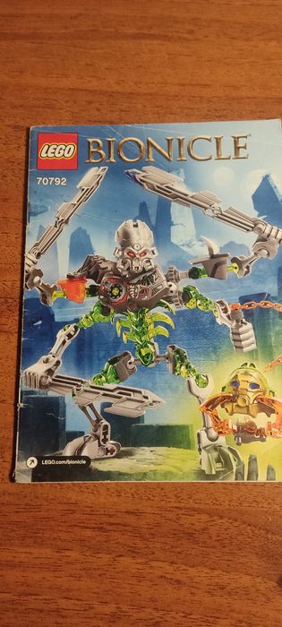LEGO Bionicle 70792 Skull Slicer оригинал + инструкция