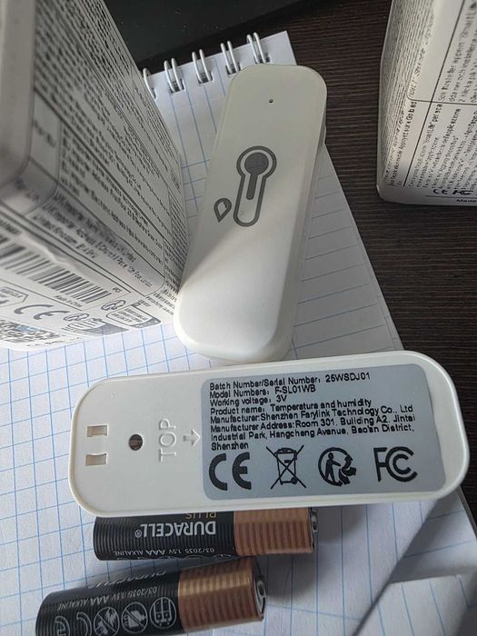 Lote 8 Sensores Temperatura e Humidade Smart Tuya/Smart Life (Novos)