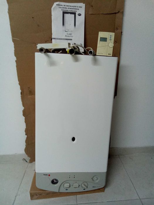 Caldeira a gás aquecimento central e água sanitárias