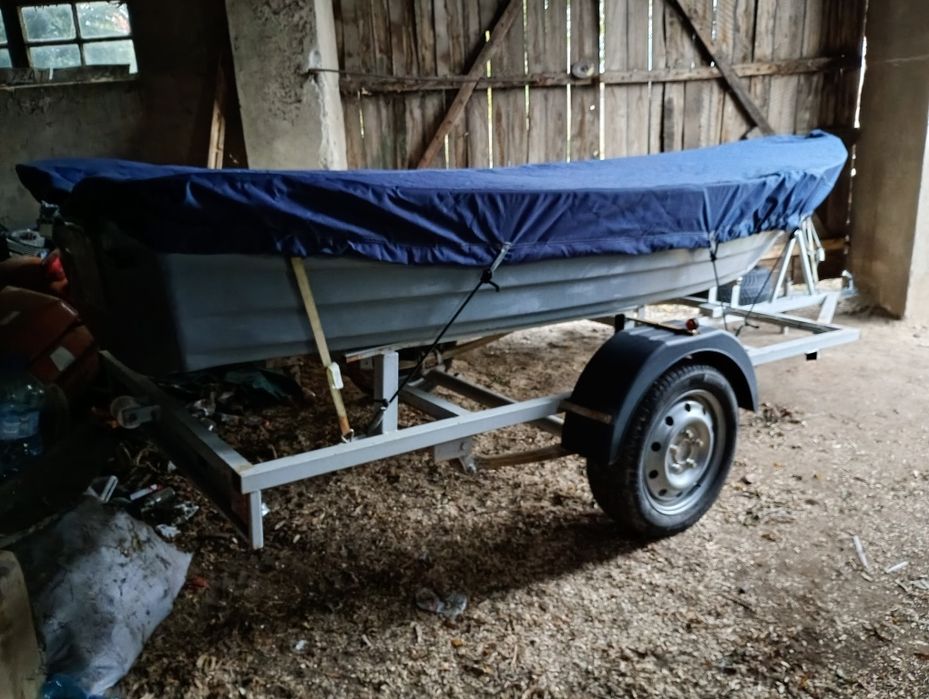 Łódka wędkarska jednopłaszczowa