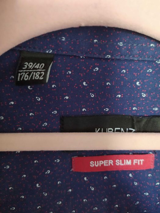 Koszula Kubenz super slim fit 39/40, 176/182