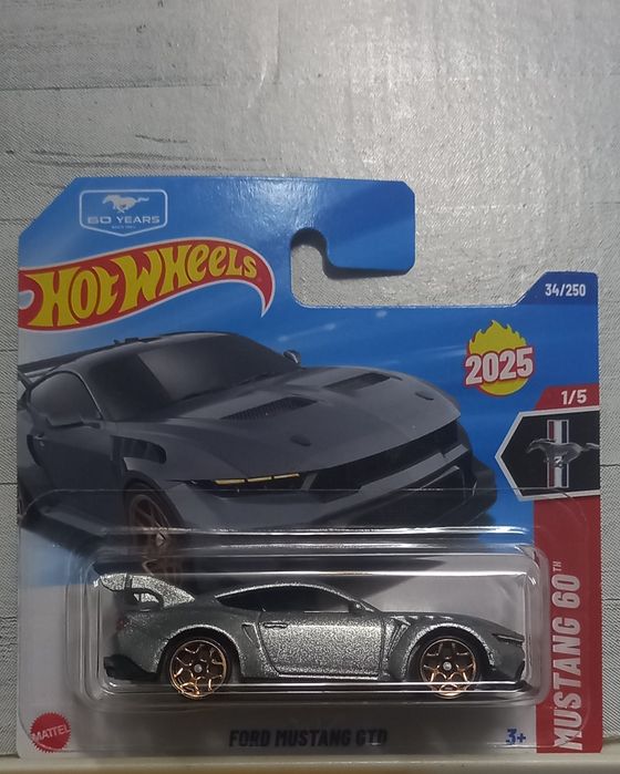 Ford mustang GTD hot wheels 2025