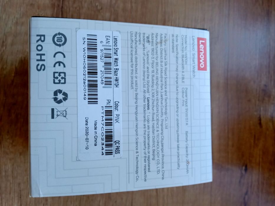 Zegarek Lenovo Smart Watcb