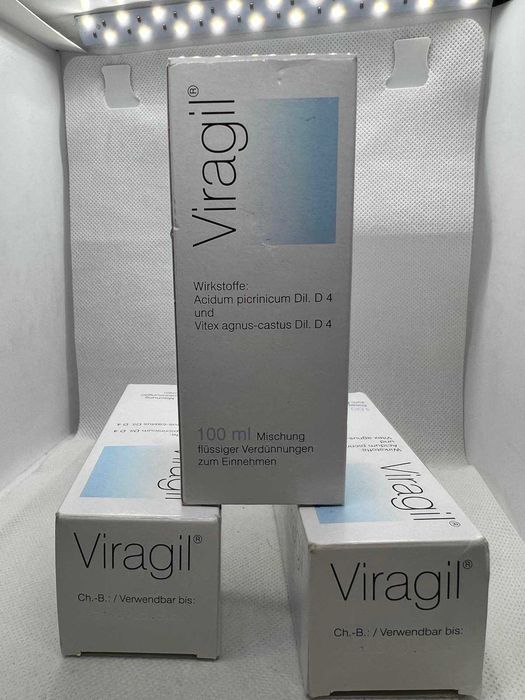 Засіб для відновлення чоловічої сили та лібідо Вірагіл  Viragil 100ml. БАДИ. (ТЕРМІН ДО 07/26)