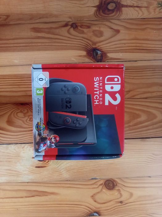 Nintendo Switch 2 + Mario Kart World Nowa, nie otwiera opakowanie!
