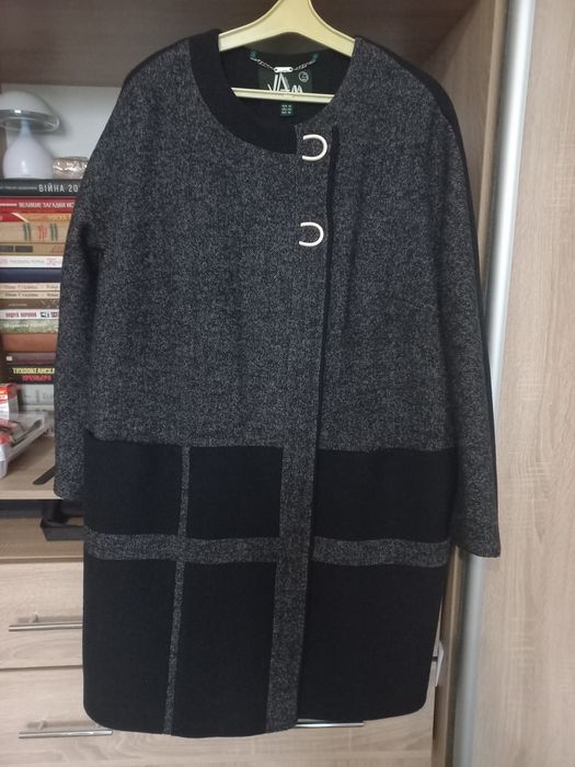 Жіноче осіннє пальто НОВЕ р. 4XL