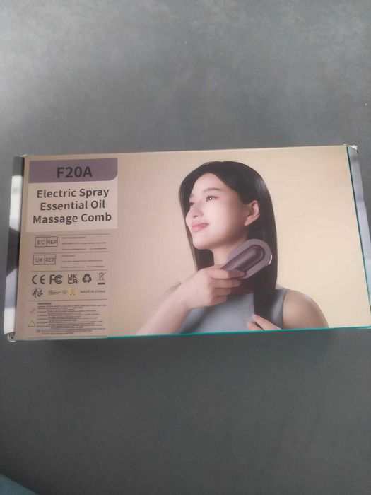 Elektroniczny grzebień do masażu