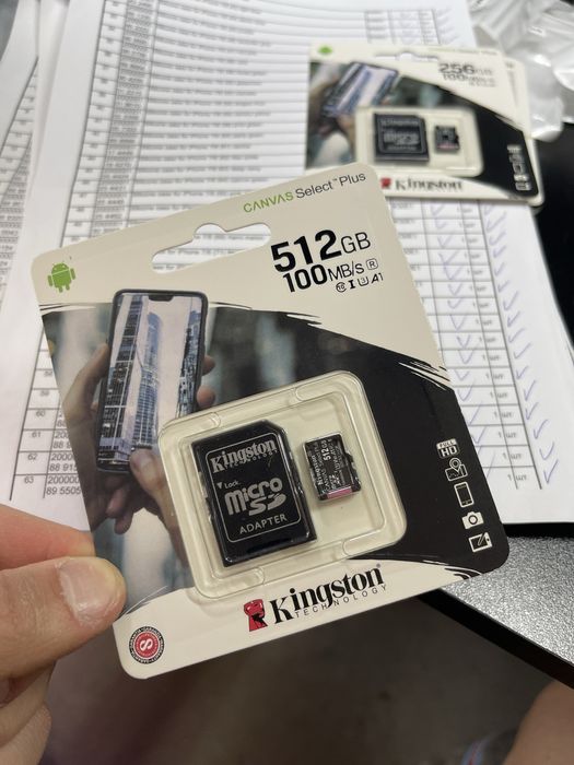 ‼️ОДЕССА МАМА‼️512‼️256‼️128 гб Micro SD Карта пямяти 10 класс 4К U3‼️
