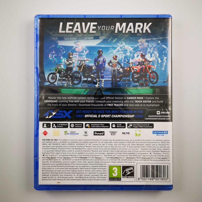 Monster Energy Supercross The Official Videogame 4 PS5 Nowa