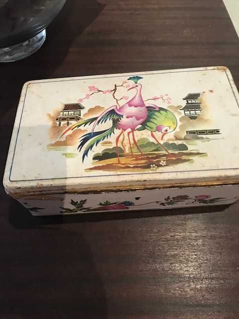 Vintage metal box