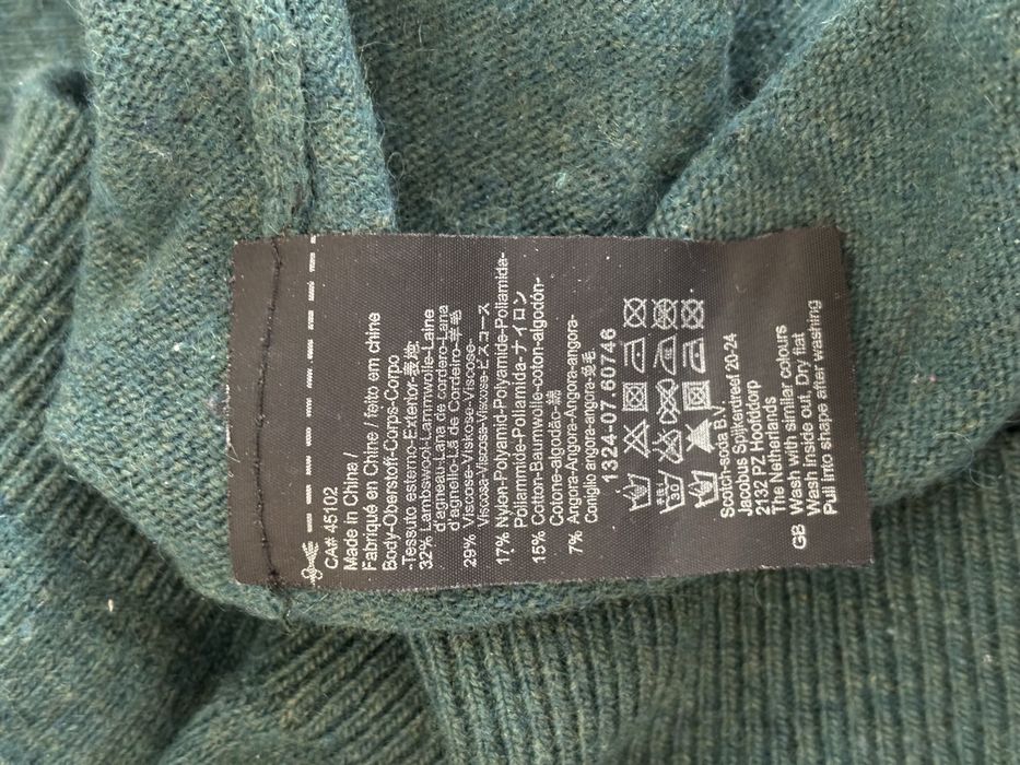 Sweterek Maison scotch welna, angora, alpaka S