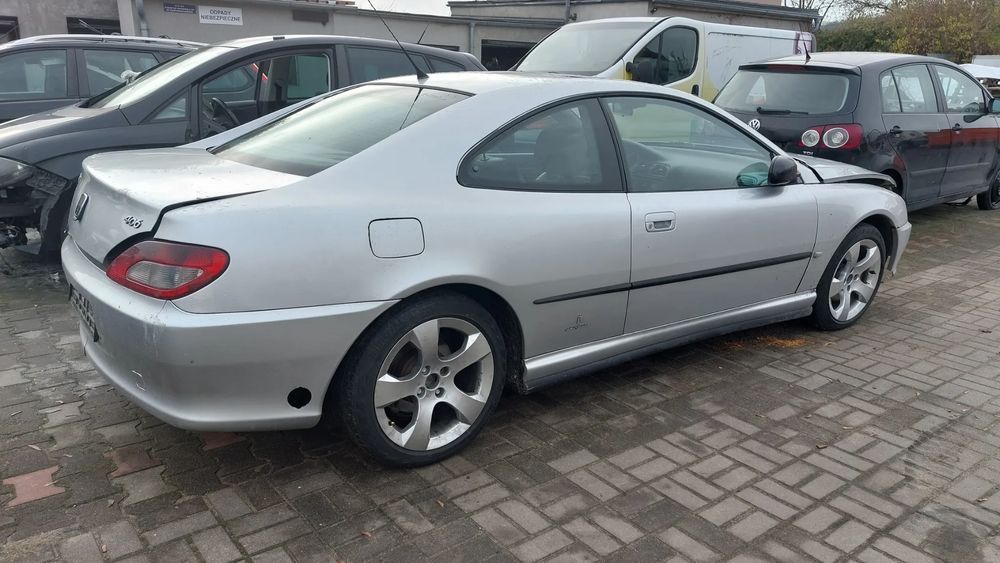 peugeot 406 coupe 2002 2,2d na części drzwi szyba lusterko klapa felgi silnik skrzynia itp