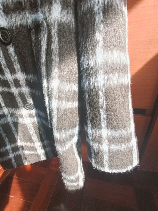 Casaco de inverno de pêlo raso