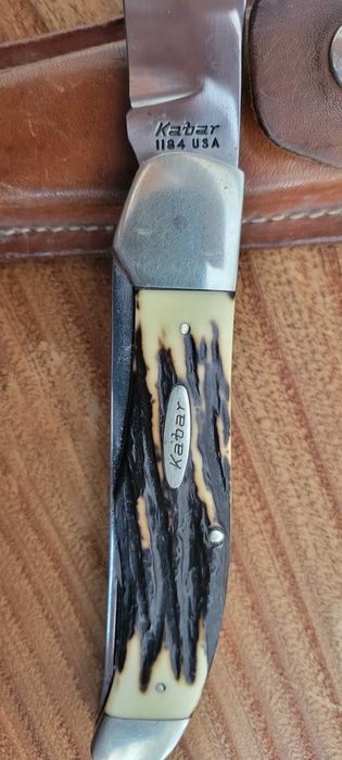 USA Stary scyzoryk Kabar Hunter Model 1184 USA