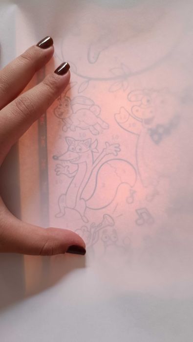 tabuleiro de luz para decalque da Dora a Exploradora