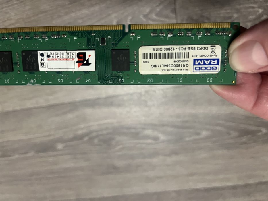 Блок живлення та ОЗУ для компʼютера