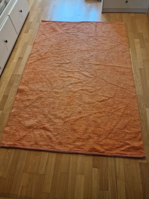 Tapete carpete laranja 200x140