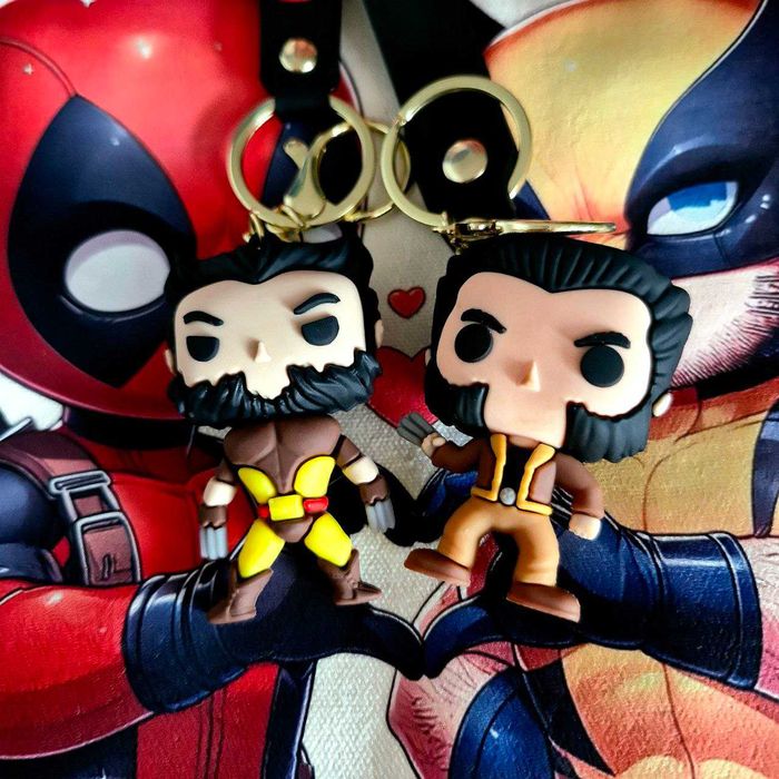 Дедпул і Росомаха Брелоки Marvel (Deadpool & Wolverine)