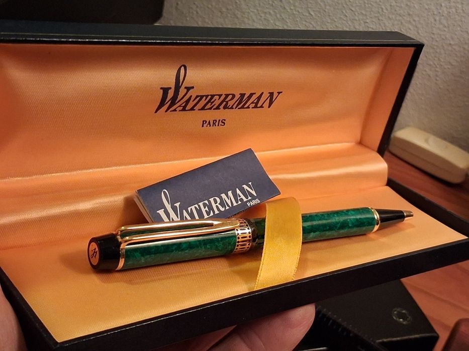 Waterman Ideal Patrician jade green