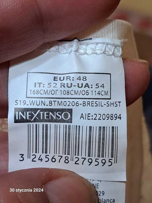 majtki stringi Ineextenso 48 nowe